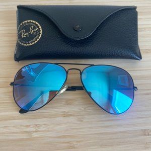 Ray Ban Mirrored Aviators